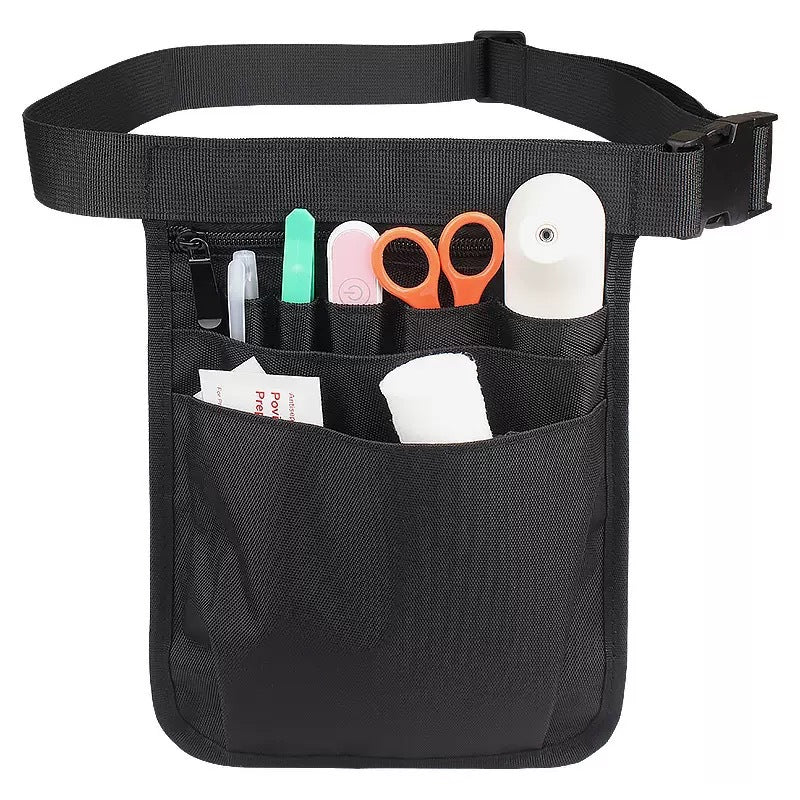 Portable Nurse Equipment Bag Medical Staff Storage Waist Bag Storage Hanging Bag Pet Beauty Medical Bag