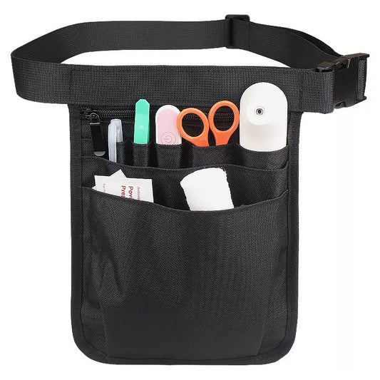 Portable Nurse Equipment Bag Medical Staff Storage Waist Bag Storage Hanging Bag Pet Beauty Medical Bag