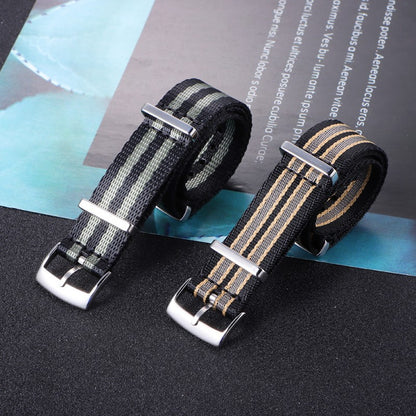 in stock NATO One Nylon Watch Strap for Omega Seahorse Speedmaster Canvas Watch Strap 20mm