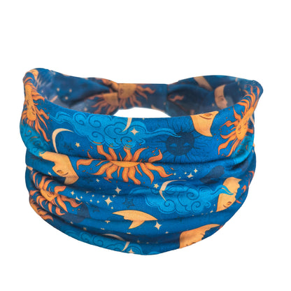 TEMU Cross-border Explosions Fashion Hair Accessories Wide-brimmed Bohemian Yoga Fabric Hair Band Antisweat Sweat Absorbing Stretch Cotton
