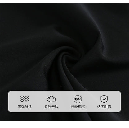 2025 New Japanese and Korean Sunscreen Long-sleeved Trousers Split Two-piece Surfer Suit plus size Dress Swimwear Women