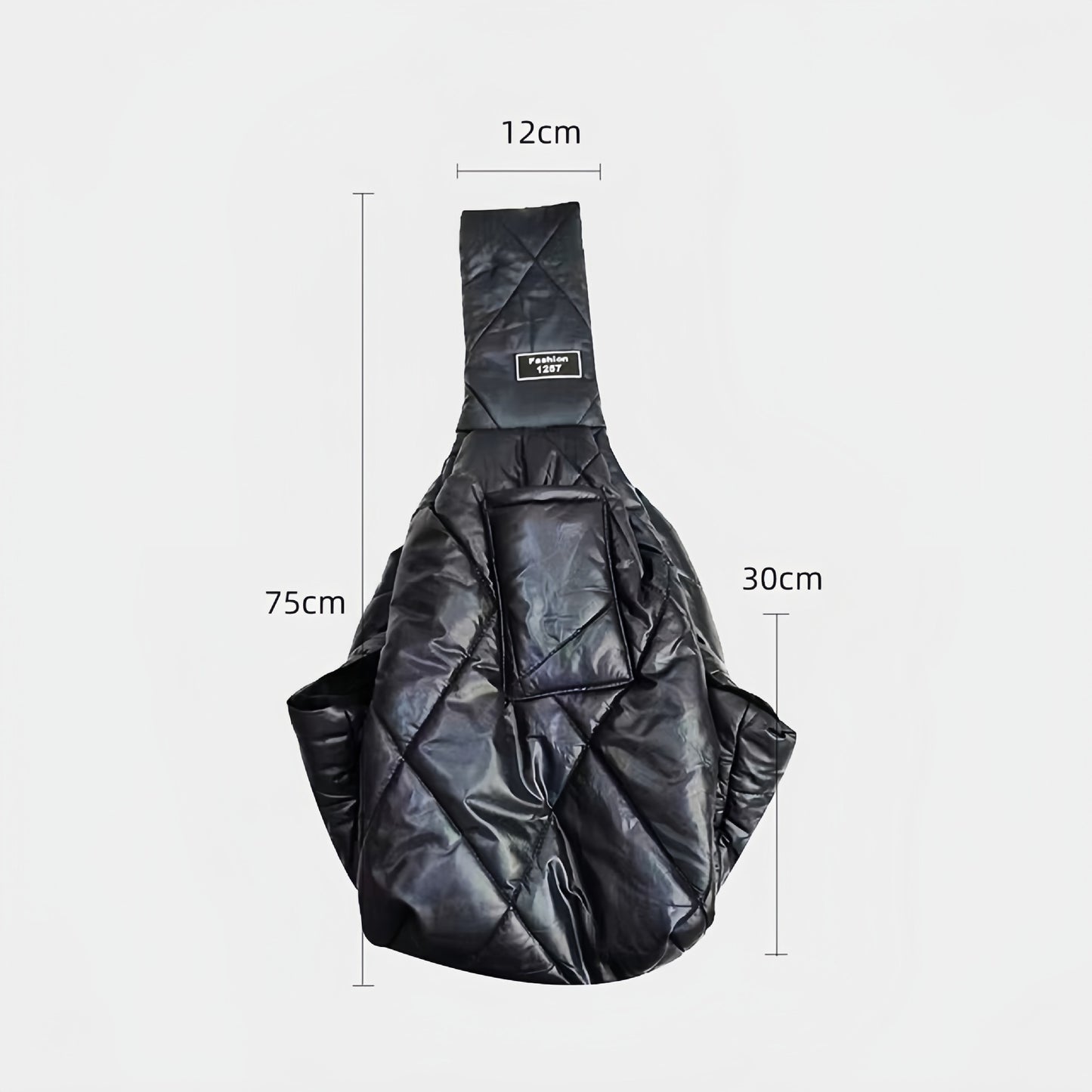 Dog Messenger Bag Cat Bag Outgoing Portable Small Dog Pet Bag Large Capacity Winter Warm Breathable Chest Backpack