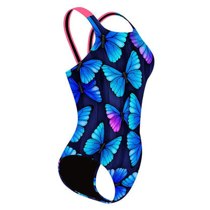 2025 new European and American one-piece bikini cross-border digital printed swimsuit AliExpress tight racing swimsuit for women