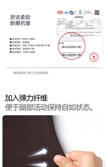 Fall/Winter Machete Pants Men's New Fashionable Brand Loose Wide-leg Sports Pants Sweatshirt Pants Dipper Straight Pants fleece-lined Casual Pants
