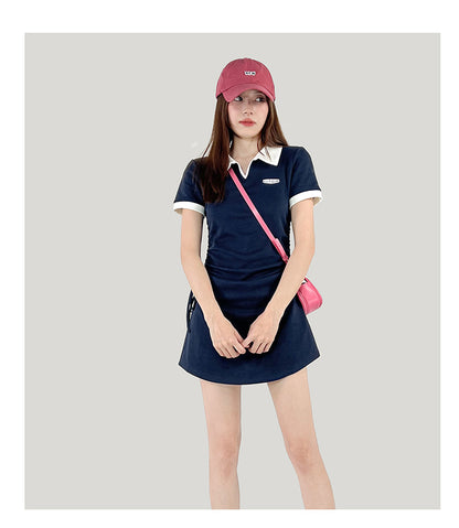 2025 New Swimsuit Women's Separates Two-Piece Boxer Briefs Conservative Belly Covering Slimming Sports Student Hot Spring Summer Wear