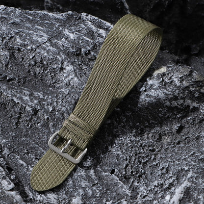 New thin NATO nylon strap fits Huawei Seiko No.5 water ghost a canvas watch strap 20/22mm