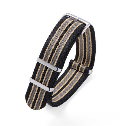 in stock NATO One Nylon Watch Strap for Omega Seahorse Speedmaster Canvas Watch Strap 20mm