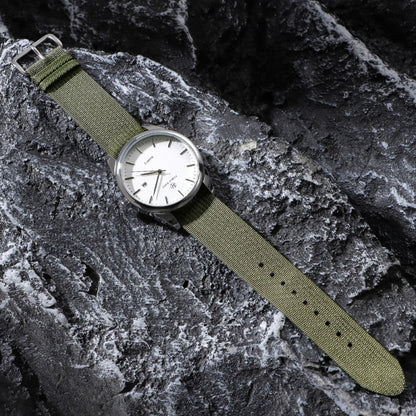 NATO One Over Nylon Strap Huawei Samsung Universal Smart Canvas Watch Strap 20mm22mm in stock