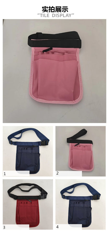 Portable Nurse Equipment Bag Medical Staff Storage Waist Bag Storage Hanging Bag Pet Beauty Medical Bag