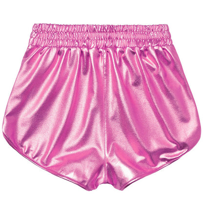 Cross-border women's new shorts women's casual bright patent leather hot pants Amazon hot women's supply wholesale explosion