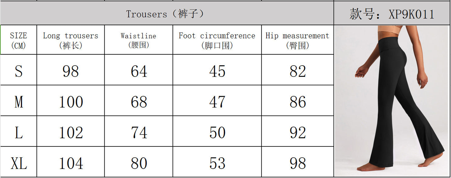 in stock High Waist Micro Yoga Pants Slimming Hip-lifting Dance Pilates Tight Pants Quick-drying Sports Fitness Horned Pants