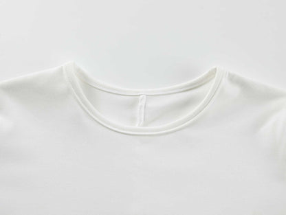 Spot Tankair Sexy Skin-Friendly Nude Elastic Tight Fitness Right Shoulder Small Flying Sleeve T-Shirt Sports Quick-Drying Top