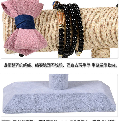 Three-layer Bracelet Rack Jewelry Rack Storage Hair Band Bracelet Bracelet Jewelry Rack Watch Shelf Jewelry Display Props