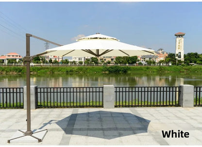 Outdoor Parasol 3m Roman Umbrella Beach Pool Sun Umbrella Courtyard Balcony Guard Pavilion Umbrella Garden Terrace Large Umbrell