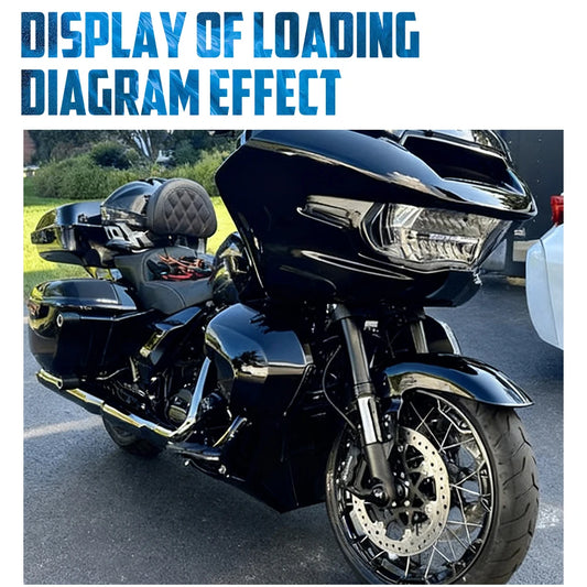 Motorcycle Lower Leg Fairing Cover Extended Chin Spoiler Kit For Harley Touring Street Road Glide 2023-Up FLHX FLTRX 2024-Up