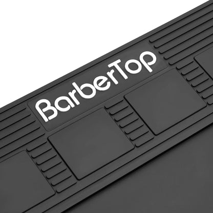 Hair Cutting Tool Storage Pad Anti Slip Waterproof Heat-Insulating Work Pad Magnetic Silicone Barber Shop Desktop Storage Mat