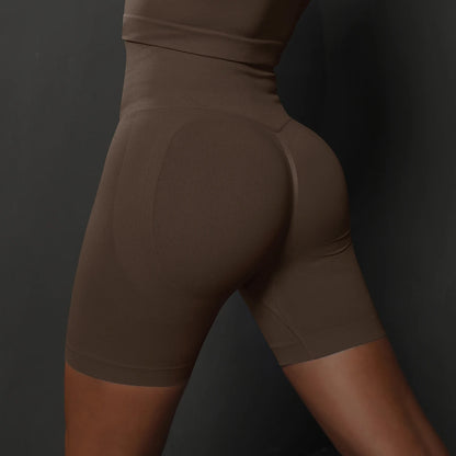 Seamless Shorts for Women Yoga Shorts Push Up Booty Workout Gym Shorts Fitness High Waist Sports Short Women Clothing