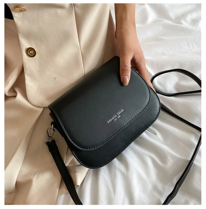 Saddle bag women's crossbody bag bag girl, summer simple fashion trend, foreign shoulder bag women