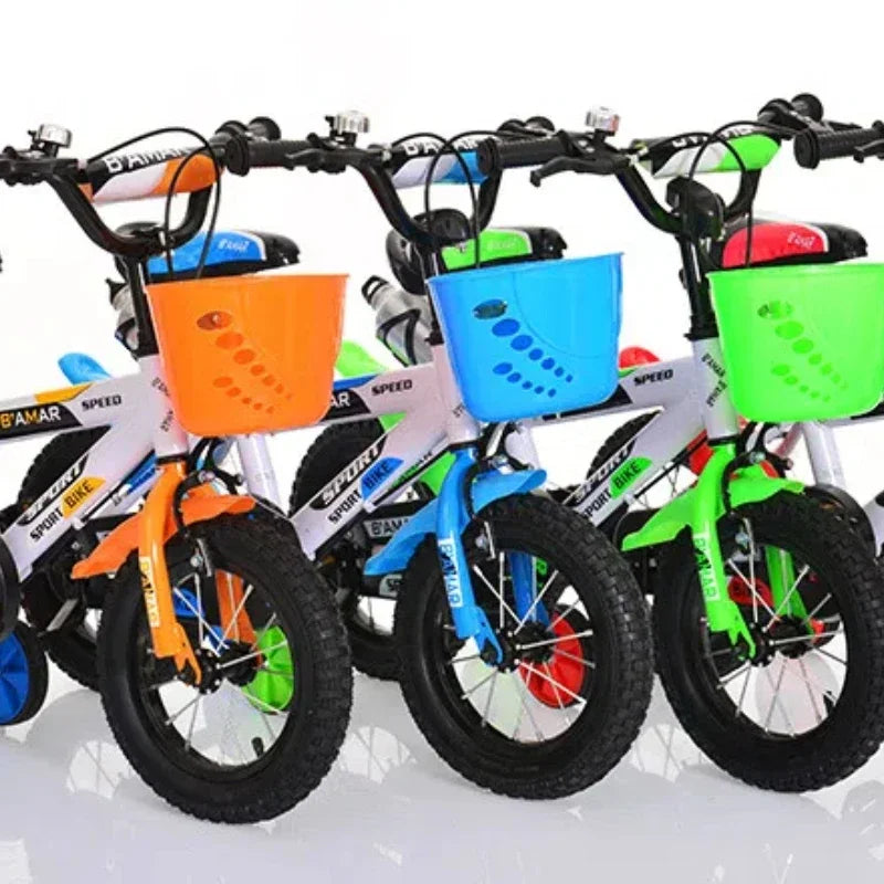 Toddler Bicycle for 2-7 Years Old Boys & Girls Multiple Sizes Children Bike Adjustable Height Kid Bicycle with Detachable Basket