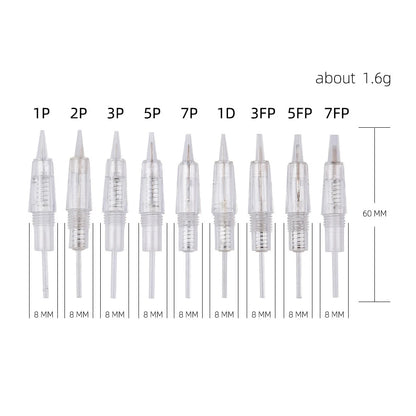 Wireless PMU Machine Kit or Disposable Sterilized Tattoo Needles for Permanent Eyebrow Lip Eyeliner Makeup Tattoo Pen Machine