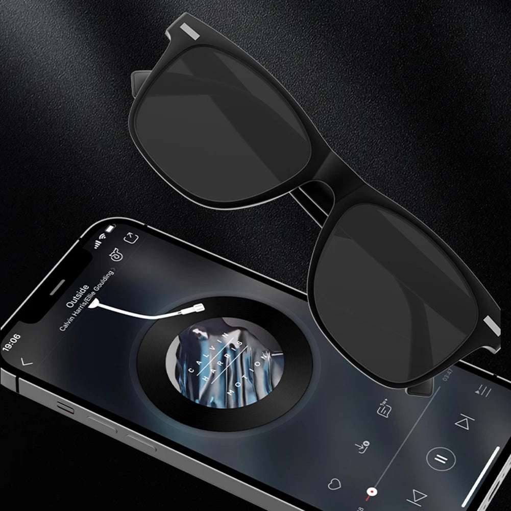4K Smart AI Glasses 8MP Camera Recording Videos Photo Recognition Answer Translation BT Call Voice Assistant Control Smart Glass
