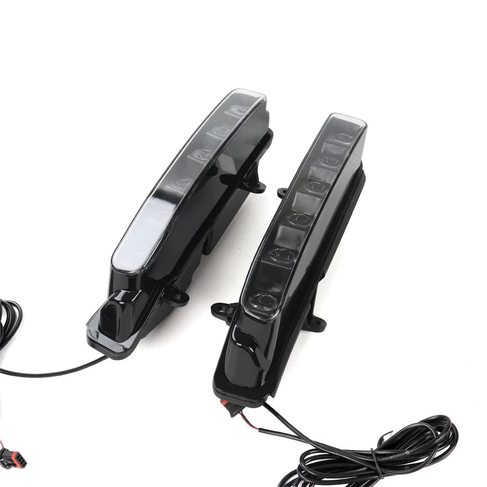 For Harley Touring 2023-2026 Electra Glide Street Glide Ultra Limited Road Glide CVO Motorcycle LED Fog Lights and Turn Signals
