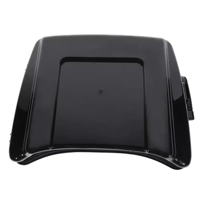 Black Chopped Trunk Pad Top Rack Fit For Harley Road King Road Glide Street Glide Electra Glide Ultra-Classic 2024