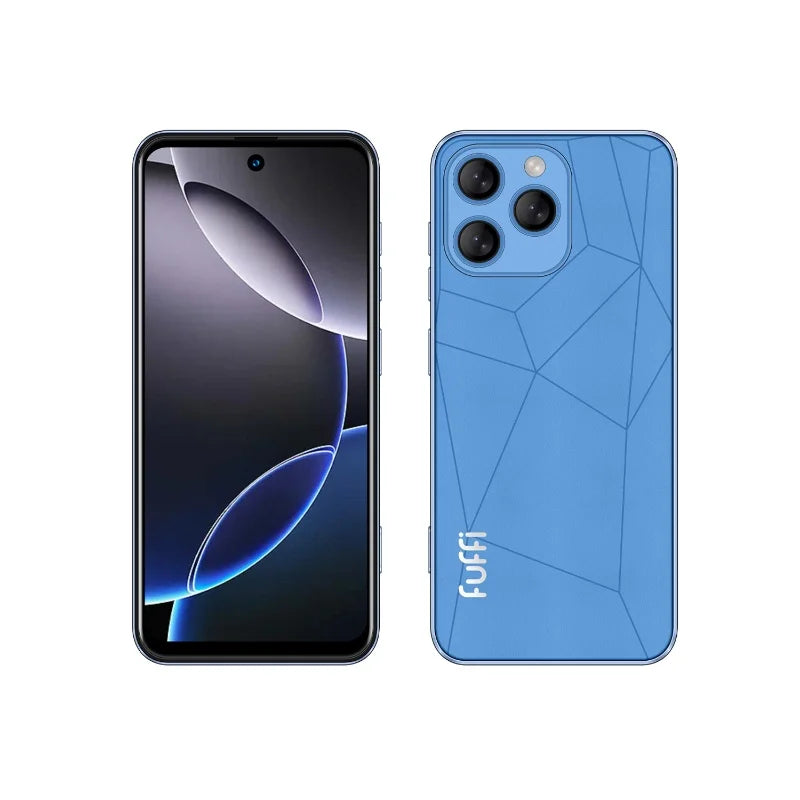 FUFFI Global Vision I16 Pro Smartphone 5G Android 5300mAH 12GB RAM 512G ROM 6.56Inch 1080x2640HD 24+48MP 4G Network Mobile Phone