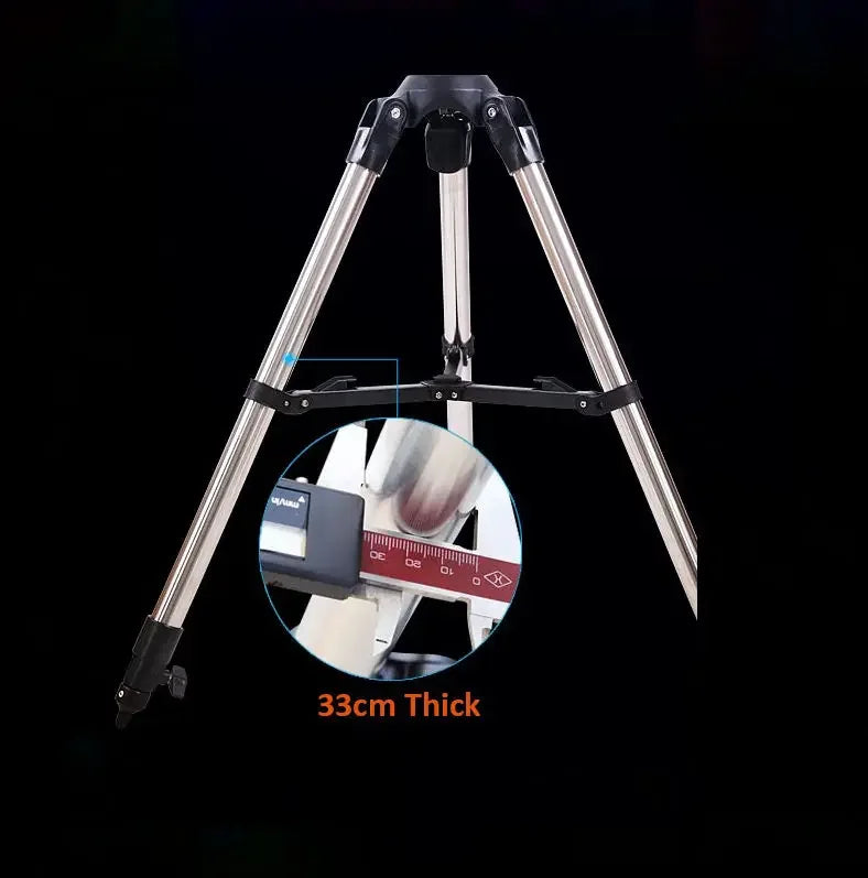 Celestron Astronomical Deluxe 80DX 80EQ Refractor Telescope EQ2 Equatorial Professional Star Watching Easy Setup 81048