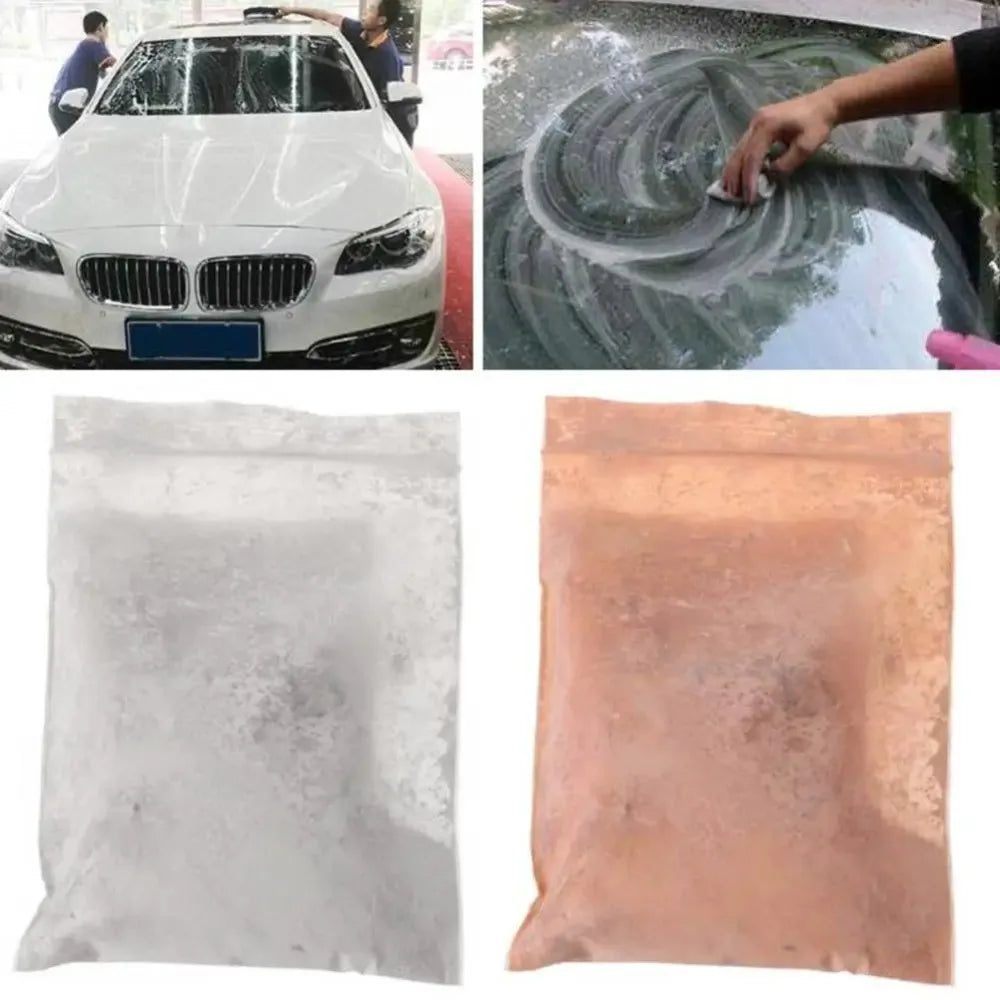50g Car Glass Polish Powder Car Window Polishing Mirror Powder Glass Removal Composite Rare Repair Tool Accessories Auto Care