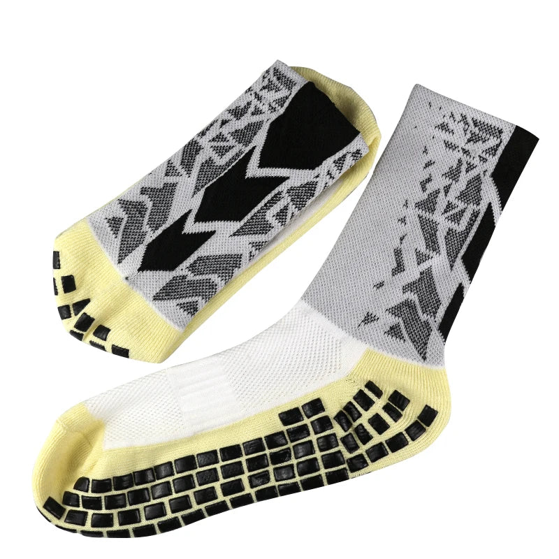 Anti-slip Training Socks Soccer Basketball Tennis Sock Non-slip Football Wear-resistant Sports Friction Strip Grip Cycling Sock