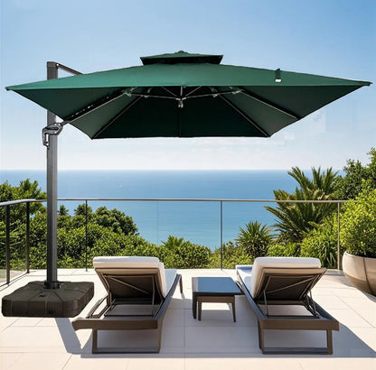 Outdoor parasol villa courtyard garden leisure home balcony sun protection waterproof cafe Roman umbrella wholesale