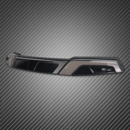 Motorcycle LED Windshield Trim Turn Signal Light For Harley Touring 2014-2025 Electra Street Glide Windscreen Running Side Lamp