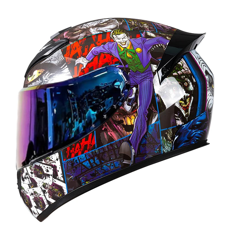 Full Face Motorcycle Helmet DOT Certified Motocross Off-Road Racing Moto Helmet Cascos Para Motos Motorbike Riding Safety Gear