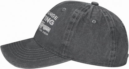 Funny Hat Long Ranges Shooting It's Like Golf But for Men Hat Men Dad Hats Cool Caps