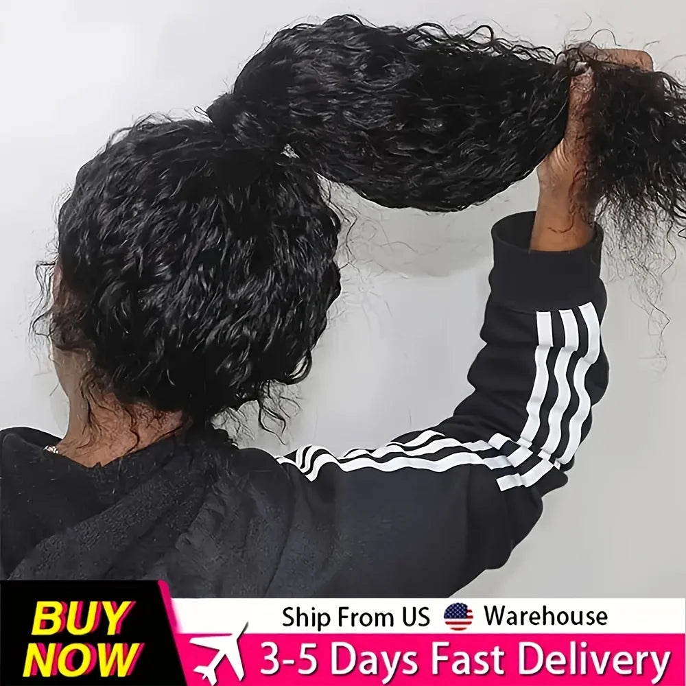 Full Range Lace Front Wigs Long Curly Wave Wig 4x4 5x5 Glueless Deep Wig 13x4 13x6 Lace Front Human Hair Wig 360 Full Lace Wig