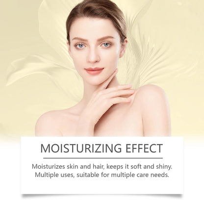 Organic Jojoba Oil for Hair Growth Products Strengthening Hair Smoothing Cold-Pressed Vitamin C Jojoba Oil for Face Moisturizer
