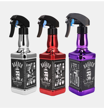 Professional Salon Barber Spray Bottle Refillable Fine Mist Empty Watering Can Water Sprayer Barbershop AccessoriesHair Tools