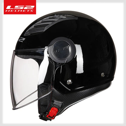 Original LS2 OF562 Casco Motorcycle 3/4 Open Face Ls2 Cascos Para Moto E-BIKE Helmet Electric Scooter Helmet of562 Capacete Moto