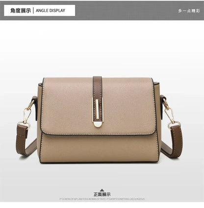 Fashion Crossbody Bag PU Leather Messenger Bag Versatile Sling Shoulder Women's Bag Small Handbags Sac A Main Femme Bolsas