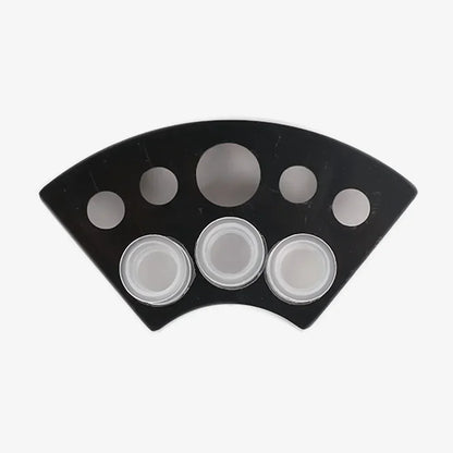 7/8/21Holes Tattoo Ink Cup Holder Stand Tattoo Tool Pigment Black Container Makeup Accessories for Body Art Supplies