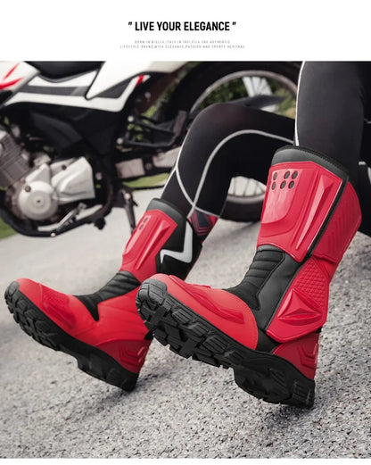 Motorcycle Shoes Riding Rider Motorcycle Boots Racing Travel Equipment Botas Para Moto Botas Moto Motorbike Boots Men