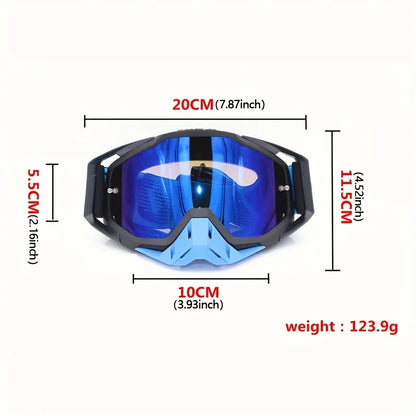 Motocross Glasses Motorcycle Sunglasses Man MTB ATV Mask Windproof Protection Skiing Cycling Racing Off-Road Goggles