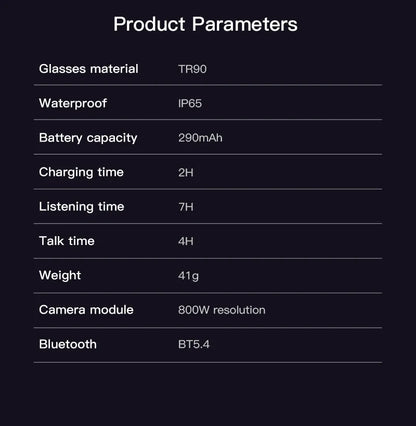 M02S smart glasses 8MP camera real-time translation and navigation Bluetooth call AI glasses, suitable for business work