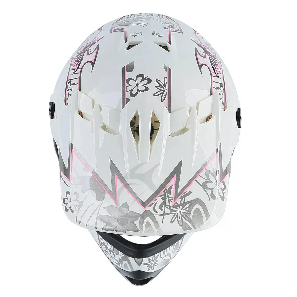 Motorcycle Child Kids DOT Youth Helmet Full Face Dirt Bike ATV Goggles Gloves