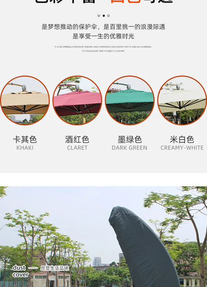 Outdoor Garden Parasol Garden Terrace Large Sun Umbrella