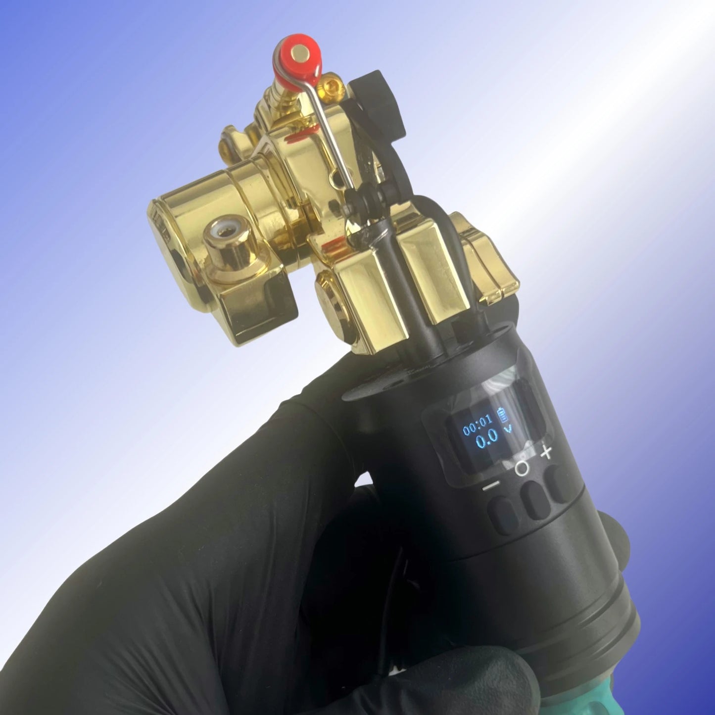 BRAND NEW V6pro Rotary Tattoo machine 2225 Powerful Coreless Motor Adjustable Stroke 3-5mm Tattoo Gun