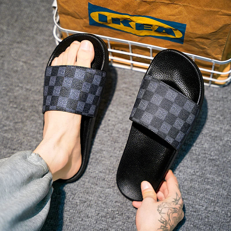 Men's Slippers Summer 2025 New Outer Wear Home Flip Flops Men's Non-Slip Beach Sandals