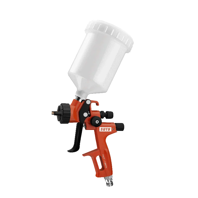 SUTU Spray Guns Car/Furniture 1.3MM Nozzle Paint Spray Gun High Atomization Air Tools Oil Paint Repair Guns Painting Airbrush ﻿