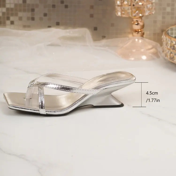 Women Sandals Summer New Soft Leather Square Toe Sandals with Flip-flops Fashion Thin Belt Thin Heel Soft Sole Shoes for Women